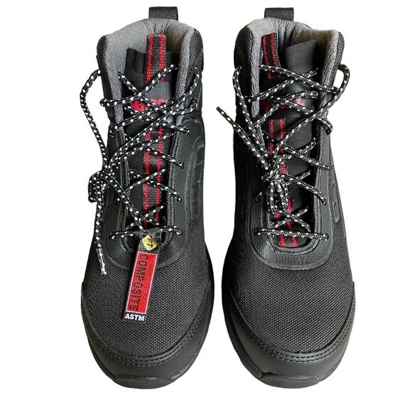 Rocky Industrial Athletix Composite Toe Work Shoes Women 10 Hi-Top Safety Boots - Picture 4 of 15